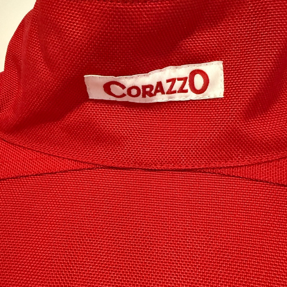 Vespa moto jacket Red Jacket with Reflective Stripes - Picture 3 of 6